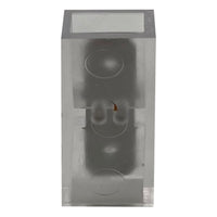 Insulated 1/4 Inch Double Male Connector Adapter - 100 Pack