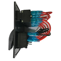6 Position Waterproof Rocker Switch Panel With Circuit Protection