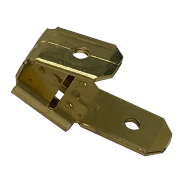 Double Male Single Female Connector Adapter 1/4 Inch Tab - 100 Pack
