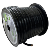 Jacketed Duplex Primary Wire 2 Conductor 10 AWG All Copper Black White - 100 FT