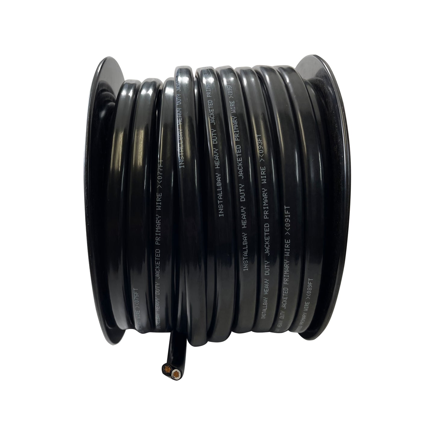 100 FT Trailer Wire 8 - 16 AWG Black Jacket & Non Jacket Duplex Triplex Quad USA