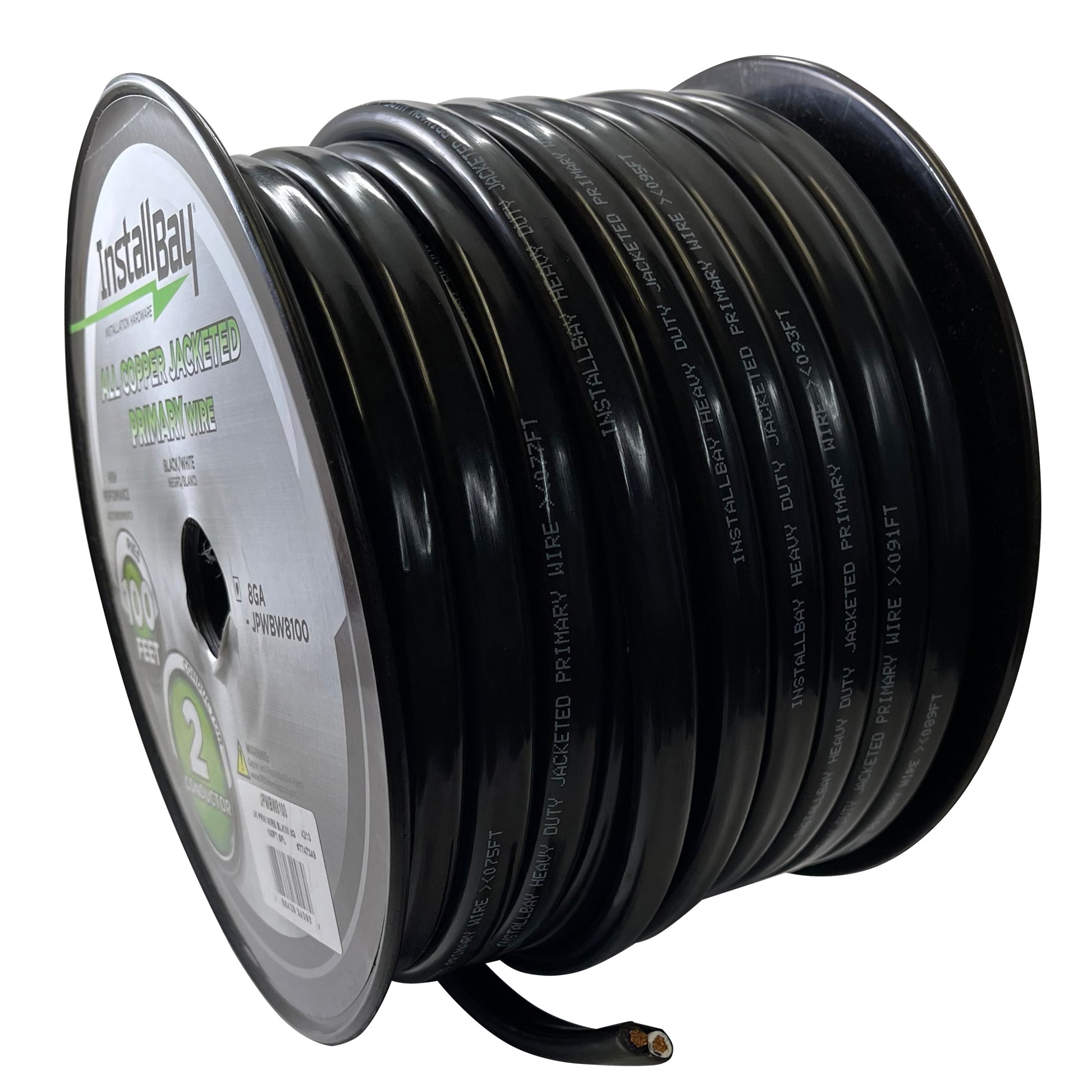 100 FT Trailer Wire 8 - 16 AWG Black Jacket & Non Jacket Duplex Triplex Quad USA