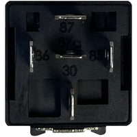 Interconnecting 5 Pin 12V Relay Switch 40 Amp Fuse W/ 12" Inch 5 Wire Harness