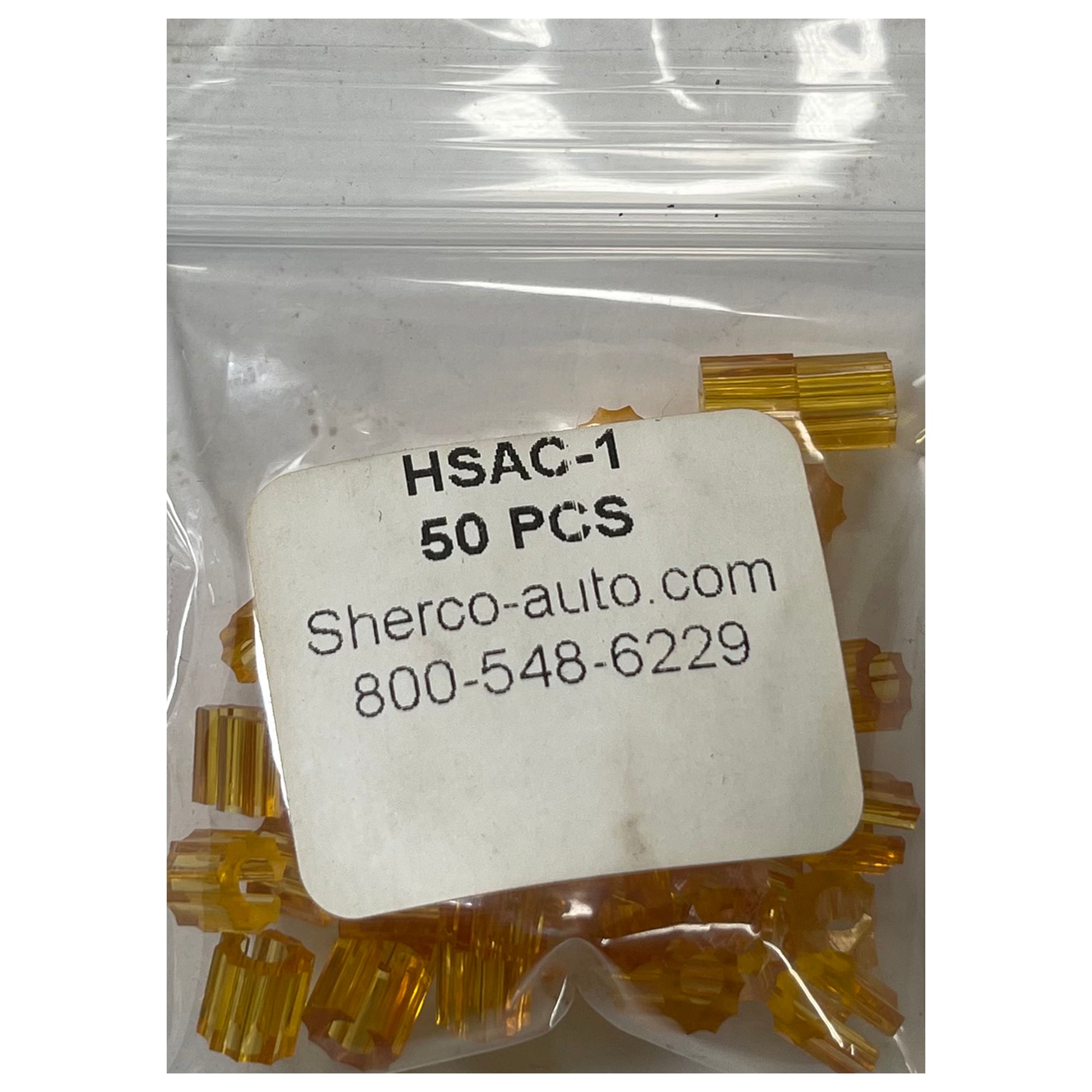 Heat Shrink Adhesive Clips for 20-12 ga, 50 pcs
