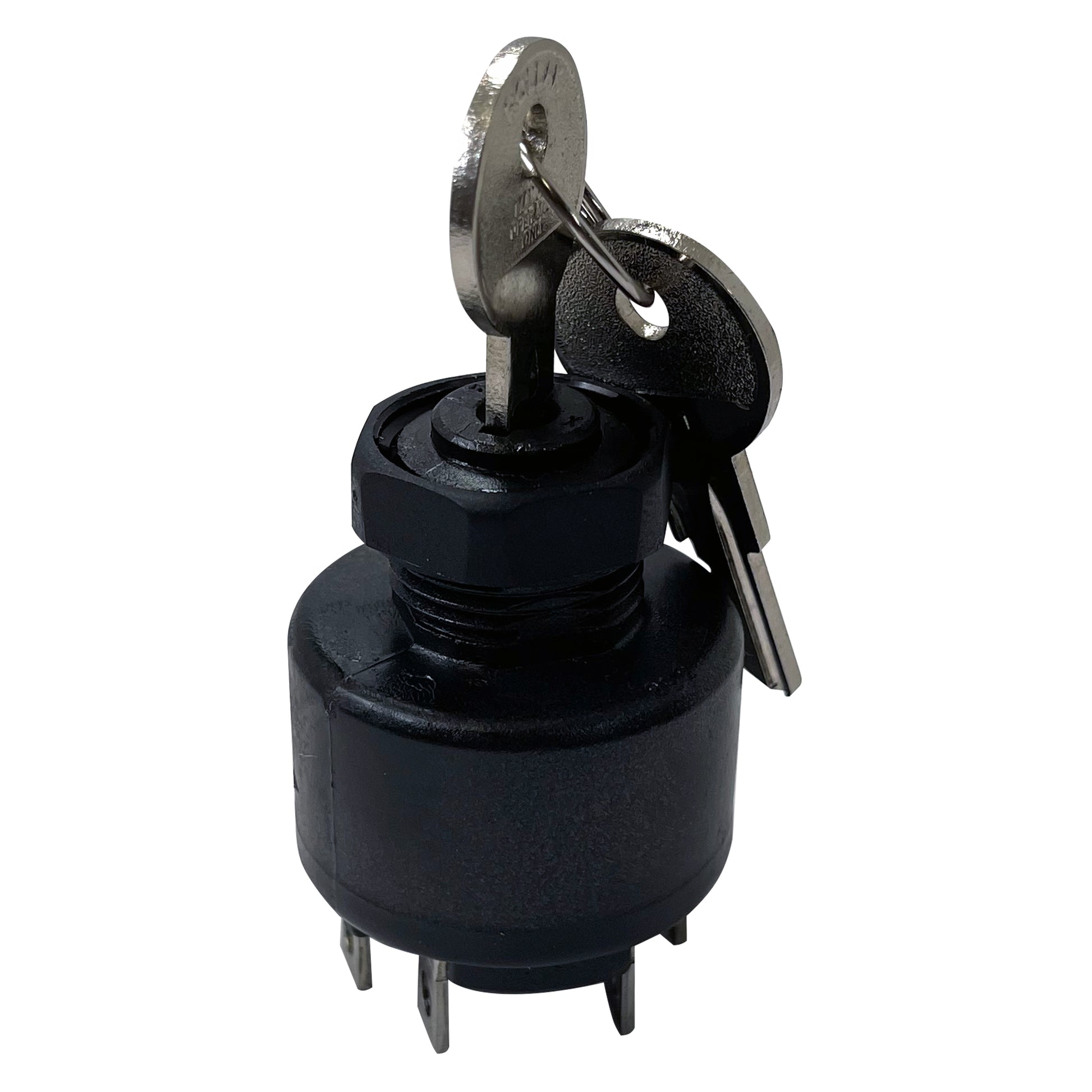 Marine Ignition Switch 3 Position With Push To Choke