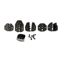 Heavy Duty Ergonomic Ratcheting Crimper Tool Kit & Dies For 22-8 Gauge Heat Shrink Terminals