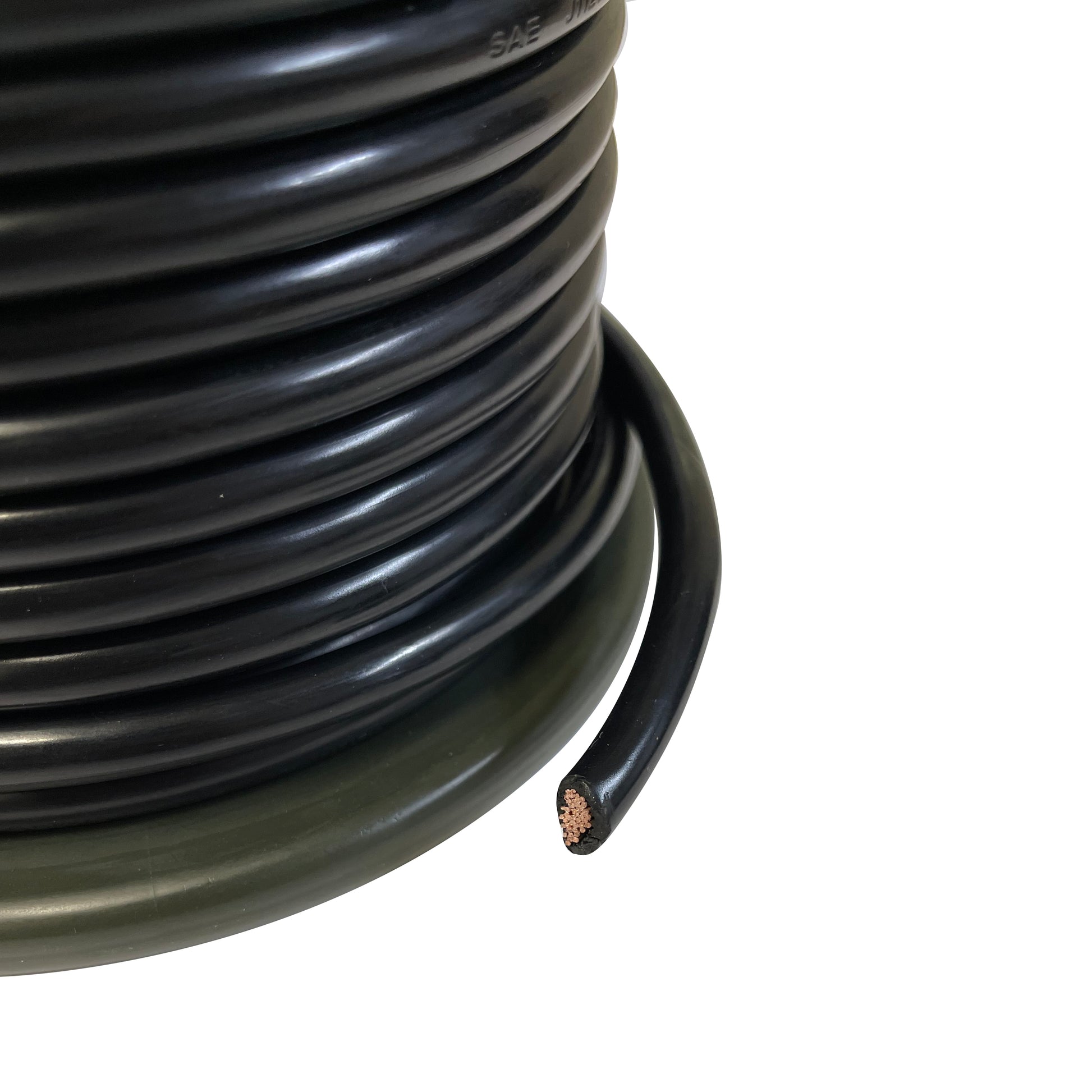 100 FT Spool Black 8 AWG Gauge Battery Cable Switch Starter & Ground Wire