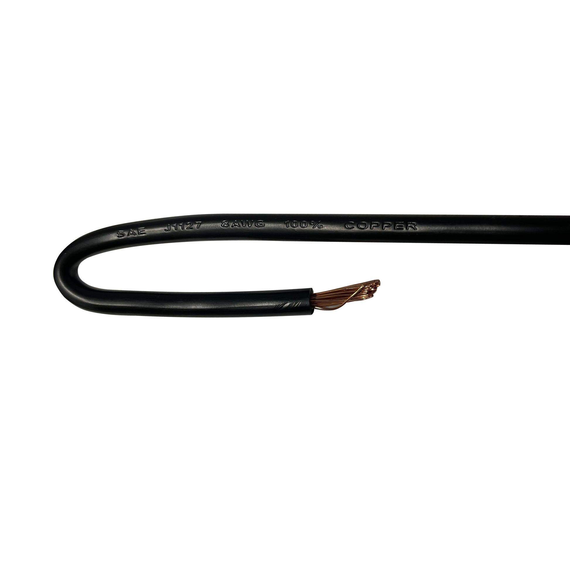 100 FT Spool Black 8 AWG Gauge Battery Cable Switch Starter & Ground Wire