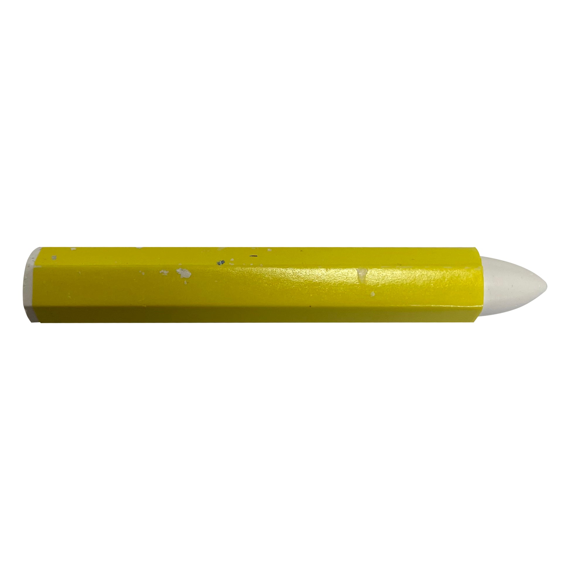 White Tire Marking Crayon - 1/2" Hex - 12 per box