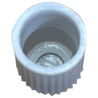 100 Pack of Gray Plastic Tire Valve Cap