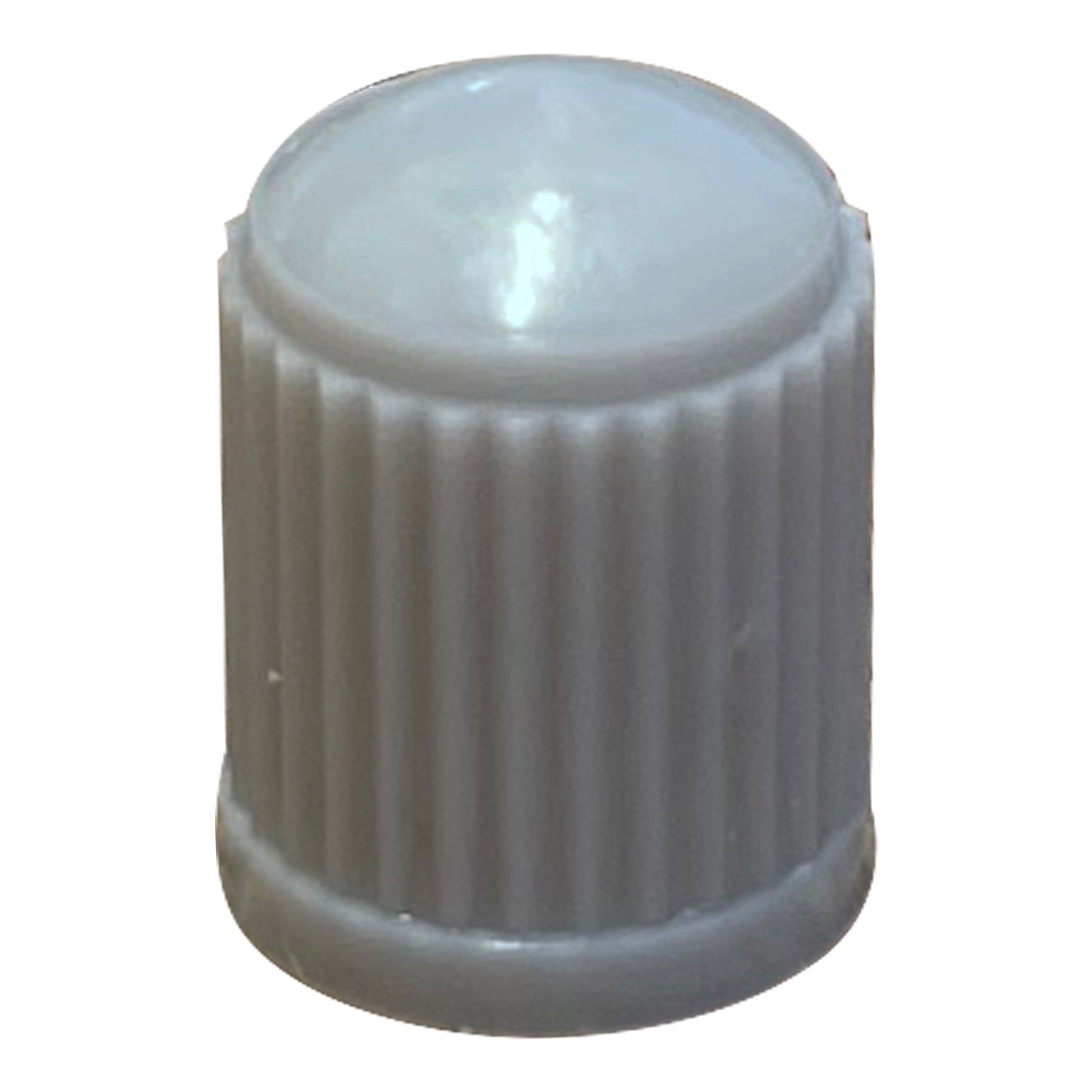 100 Pack of Gray Plastic Tire Valve Cap