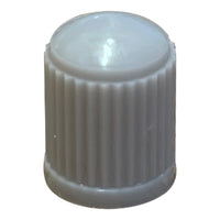 100 Pack of Gray Plastic Tire Valve Cap