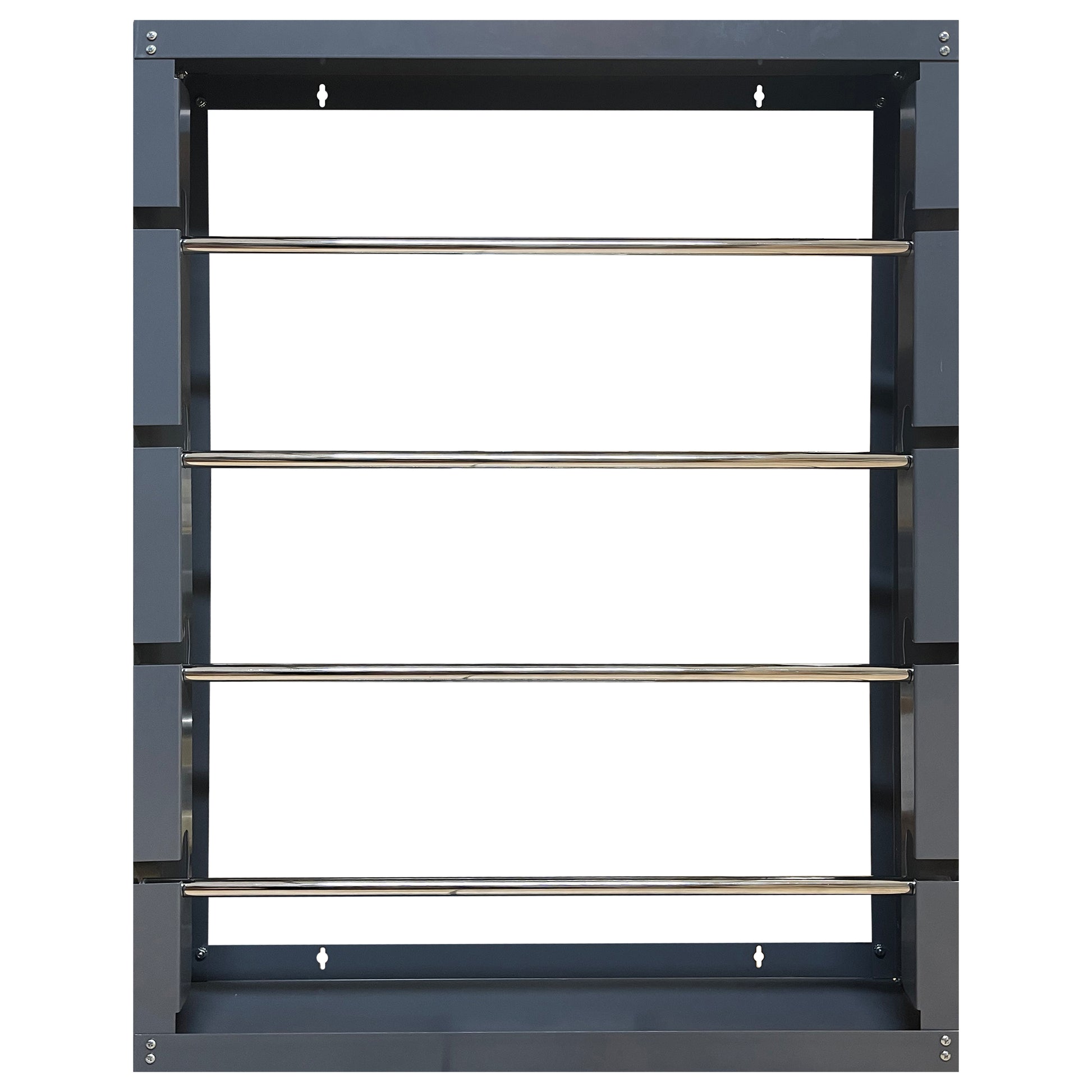 Gray Heavy Duty Steel Wire Spool Rack