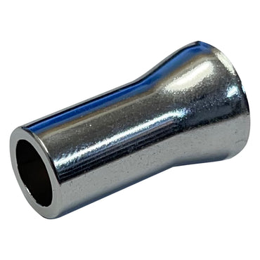 Chromed Plastic Sleeve For Snap-In Style TPMS Stems - 100 Pack