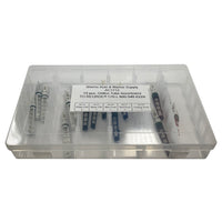 15 Piece Universal Automotive A/C Orifice Tube Assortment - GM Ford