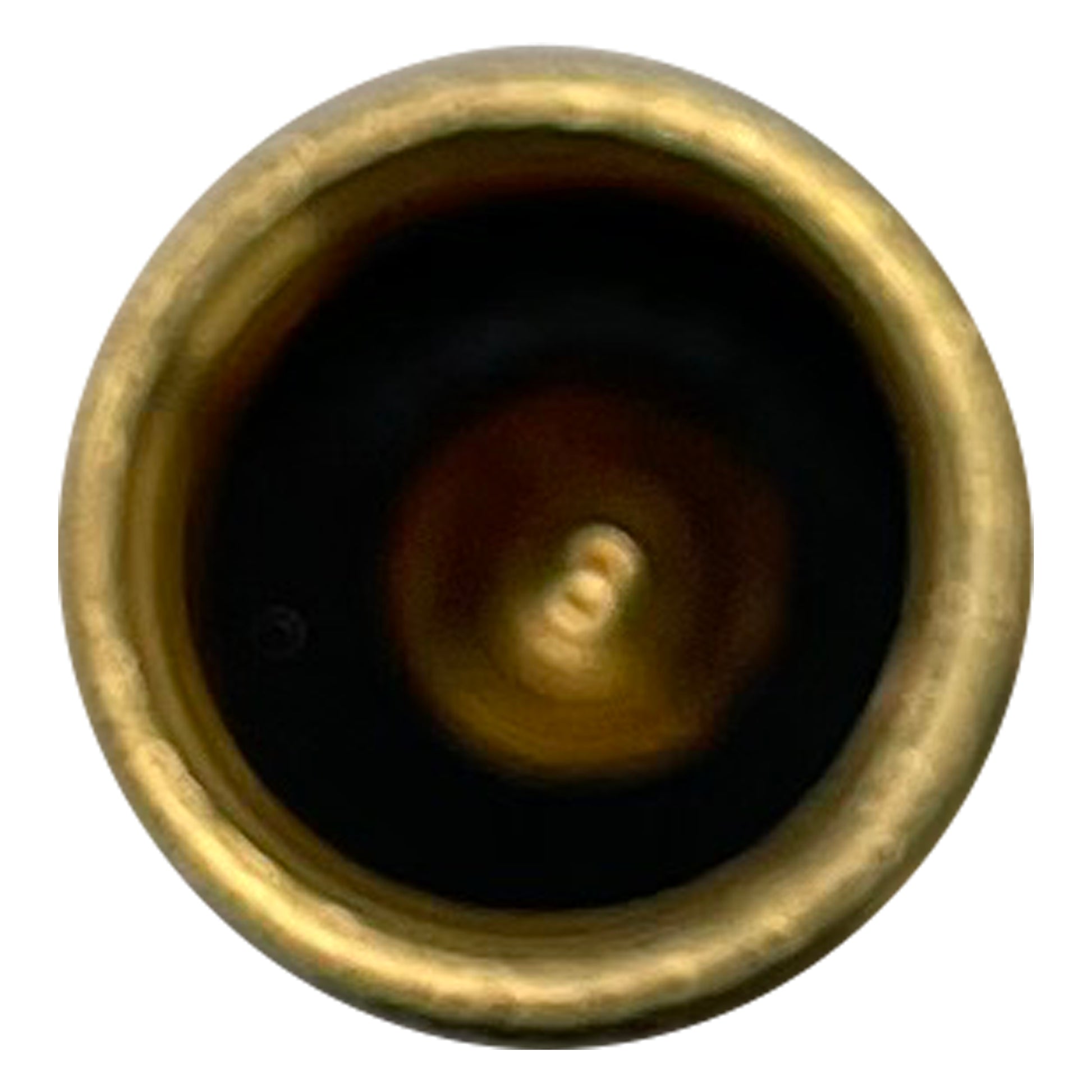 Large Bore Brass Screwdriver Tire Valve Stem Cap - 10 Pack