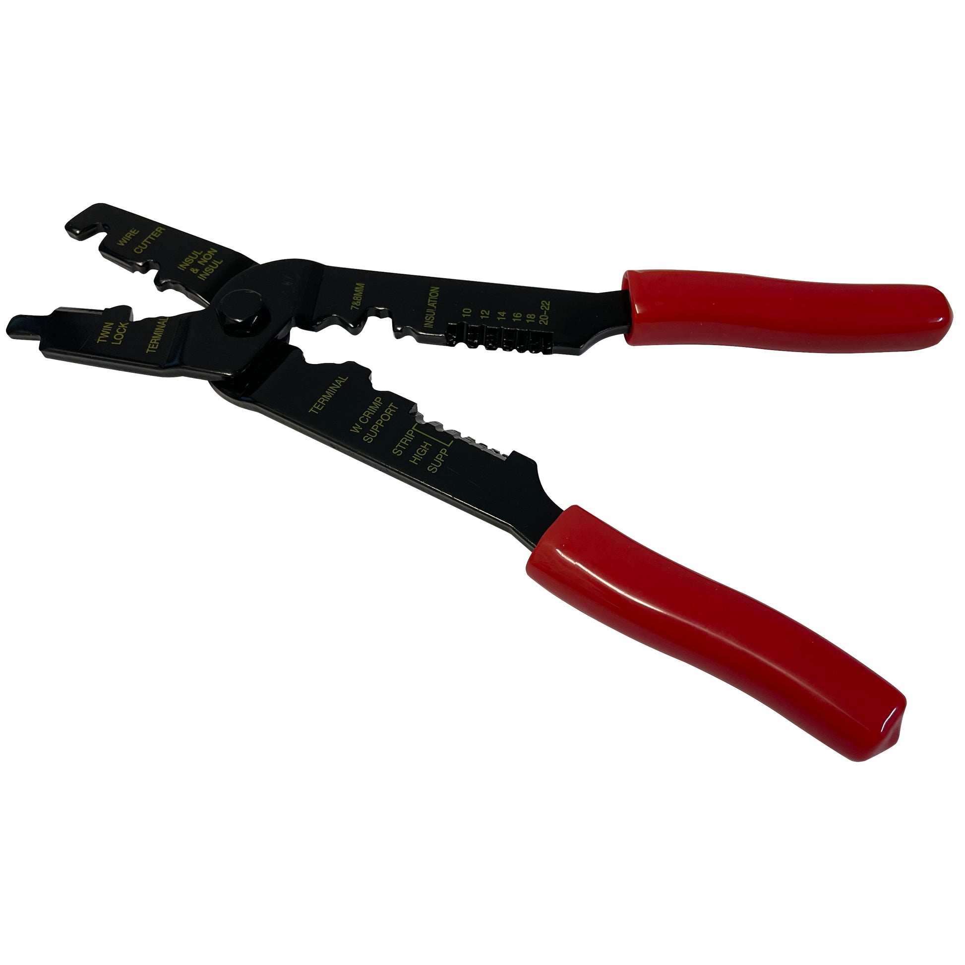 Grote Crimping & Stripping Tool For PVC & Ignition Wire 22-10 Gauge