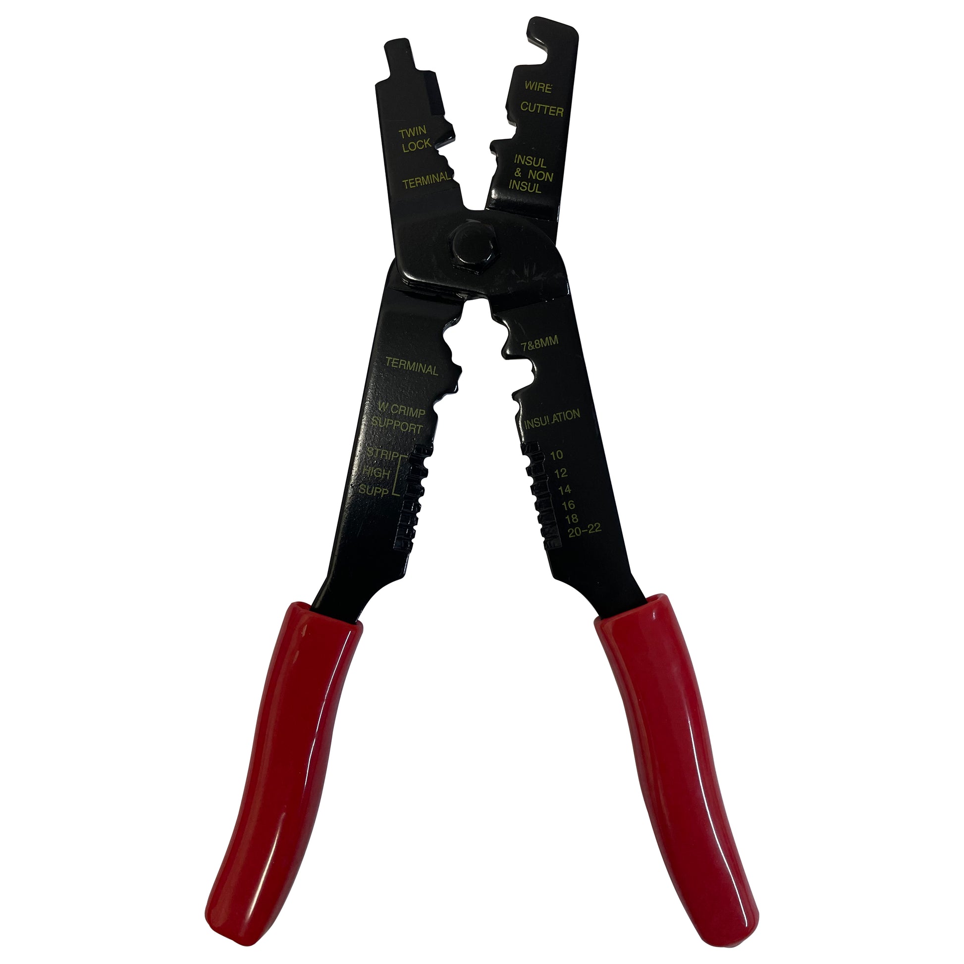 Grote Crimping & Stripping Tool For PVC & Ignition Wire 22-10 Gauge