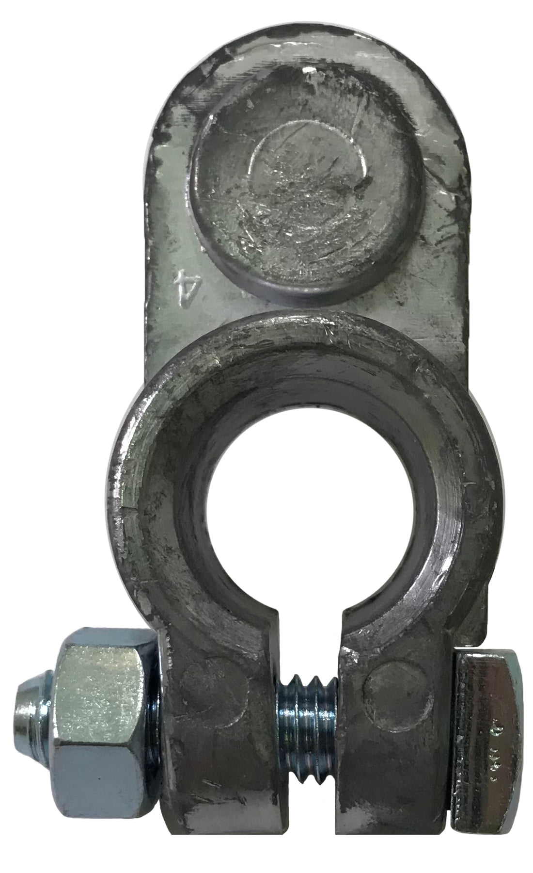 Marine 10 Pieces Top Post Battery Terminal Cable End 5/16 Zinc Wire Clamp & Wing Nut
