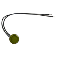 Universal 12V Amber Incandescent Indicator Light - Mounting Diam. 1/2”