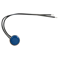 Universal 12V Blue Incandescent Indicator Light - Mounting Diam. 1/2”