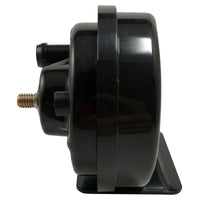 Harfon Universal Loud 12V Black Snail Electric Air Horn Set Kit High 510 Hz Low 410 Hz 115 Db