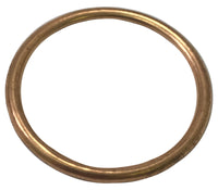 110 Piece Crush-able Copper Oil Drain Plug Gasket Assortment Washer Kit - 9 Sizes