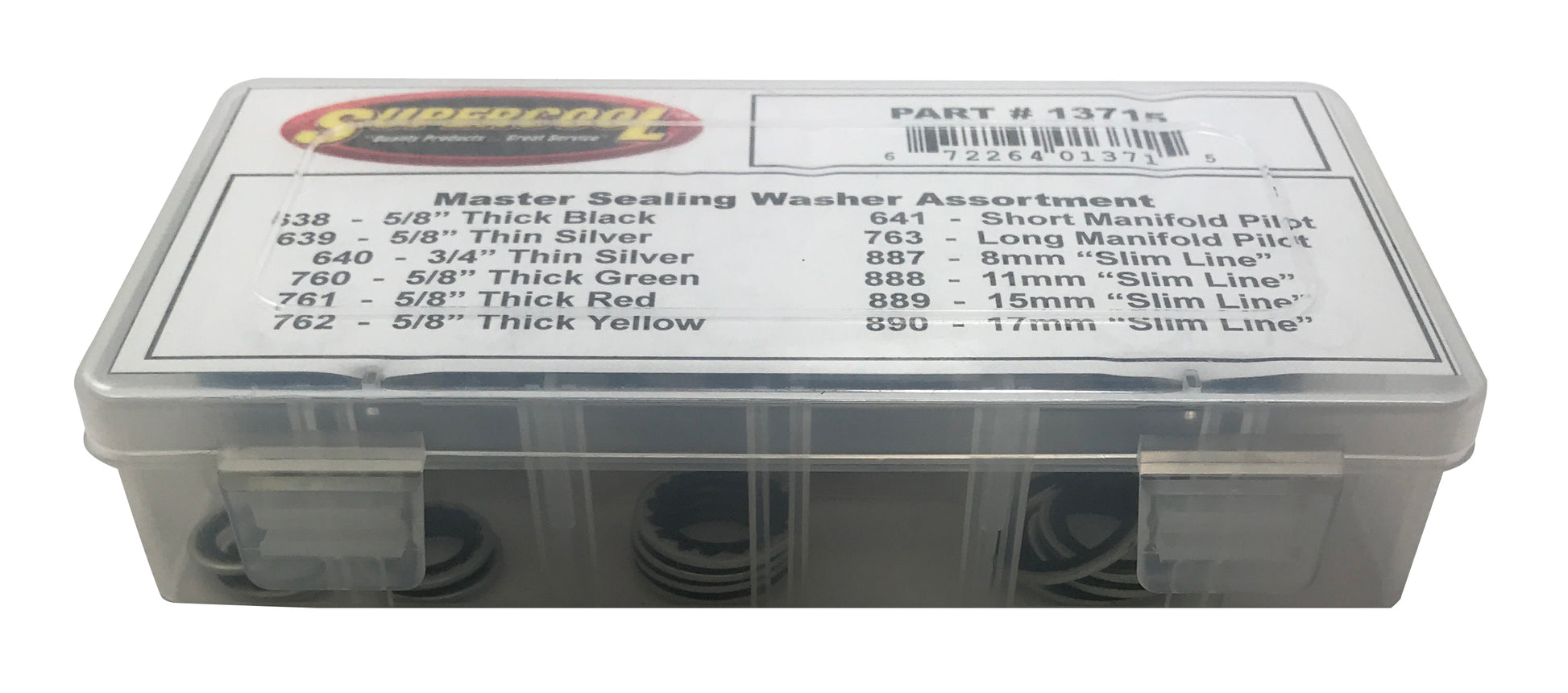 48 Piece Master Sealing Washer Assortment