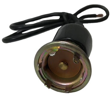 (4) Light Bulb Socket Standard S-35 Lamp Pigtail Connector Single Lead Assembly