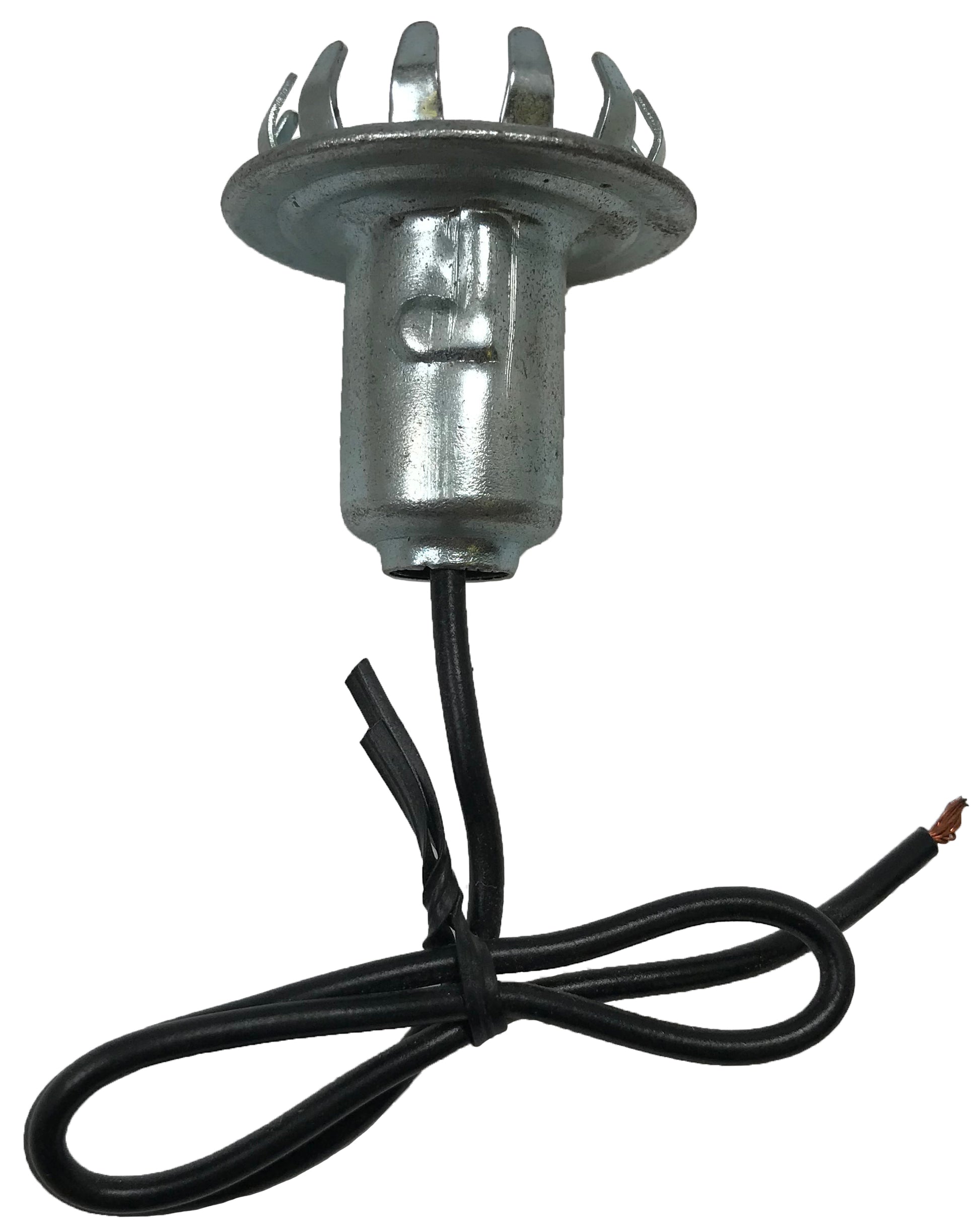 (2) Single Contact Lead Standard S-38N Light Socket Pigtail Connector Assembly