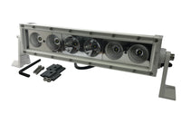 Heise 14" White Single Row LED Marine Light Bar