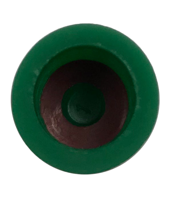 1000 pack Green Plastic Tire Cap With Seal - Can Be Used With TPMS And Standard Valve Stems