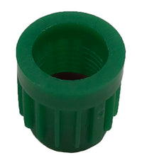 1000 pack Green Plastic Tire Cap With Seal - Can Be Used With TPMS And Standard Valve Stems
