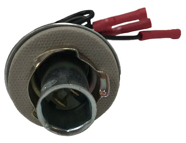 (2) Combination Front & Tail Light Socket Assembly Front Standard S-68 Lamp Pigtail