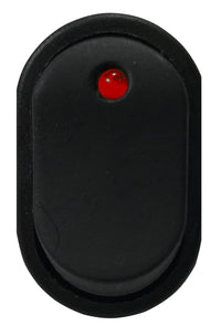 Red LED Illuminated Rocker Switch ON / OFF SPST - 16 Amps @ 12 Volt