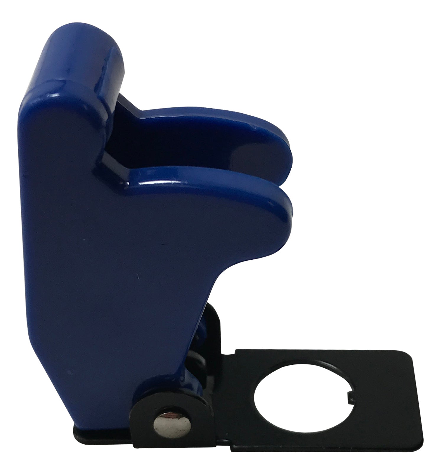 Blue Flip Up Toggle Switch Guard Safety Cover - Aircraft Style