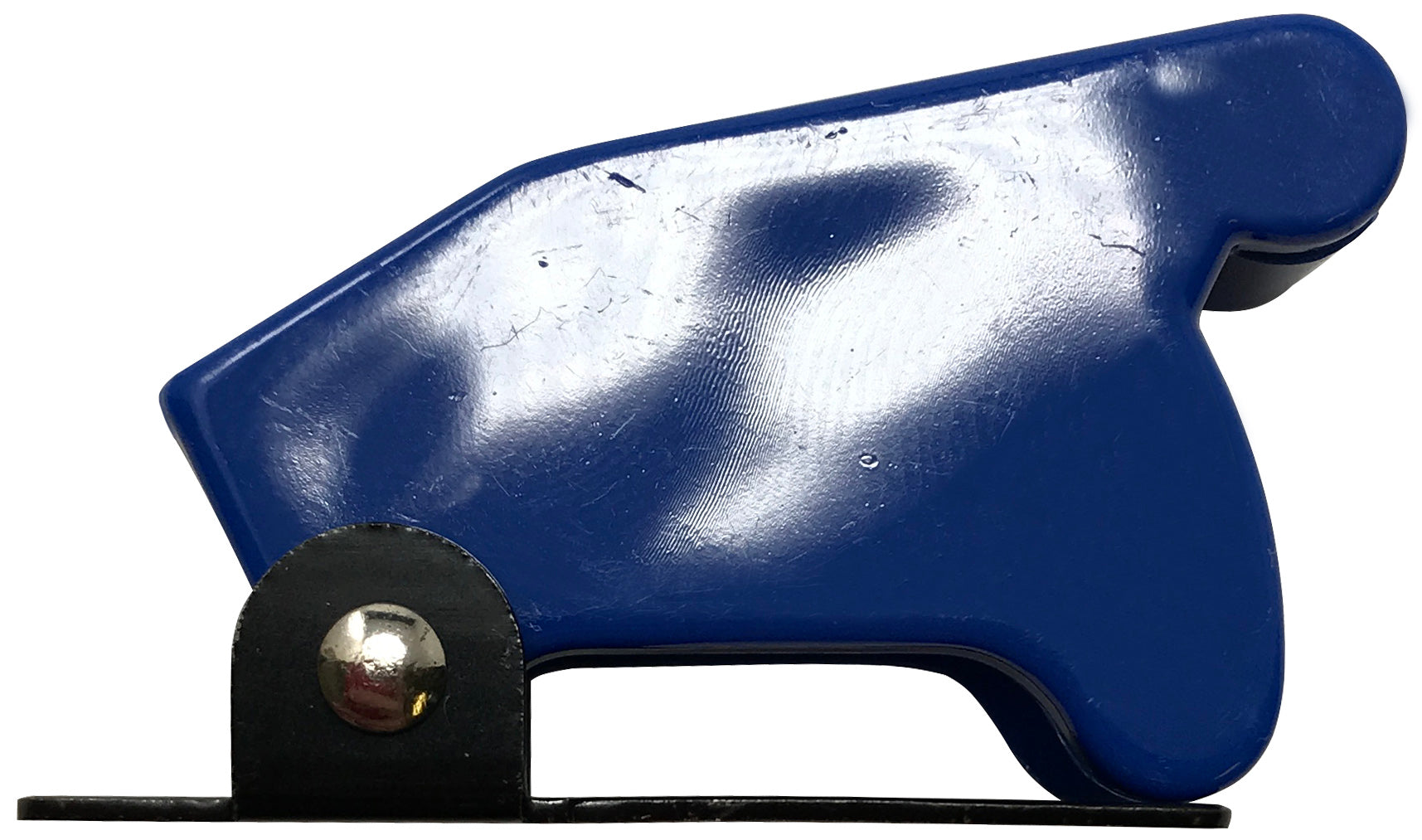 Blue Flip Up Toggle Switch Guard Safety Cover - Aircraft Style