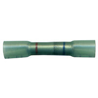 Heat Shrink & Crimp Blue Step Down Butt Connector 22-18 to 16-14 Gauge - 100 Pack