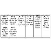 16 Piece Master Fusible Link Kit - 2 Each of 8 Types