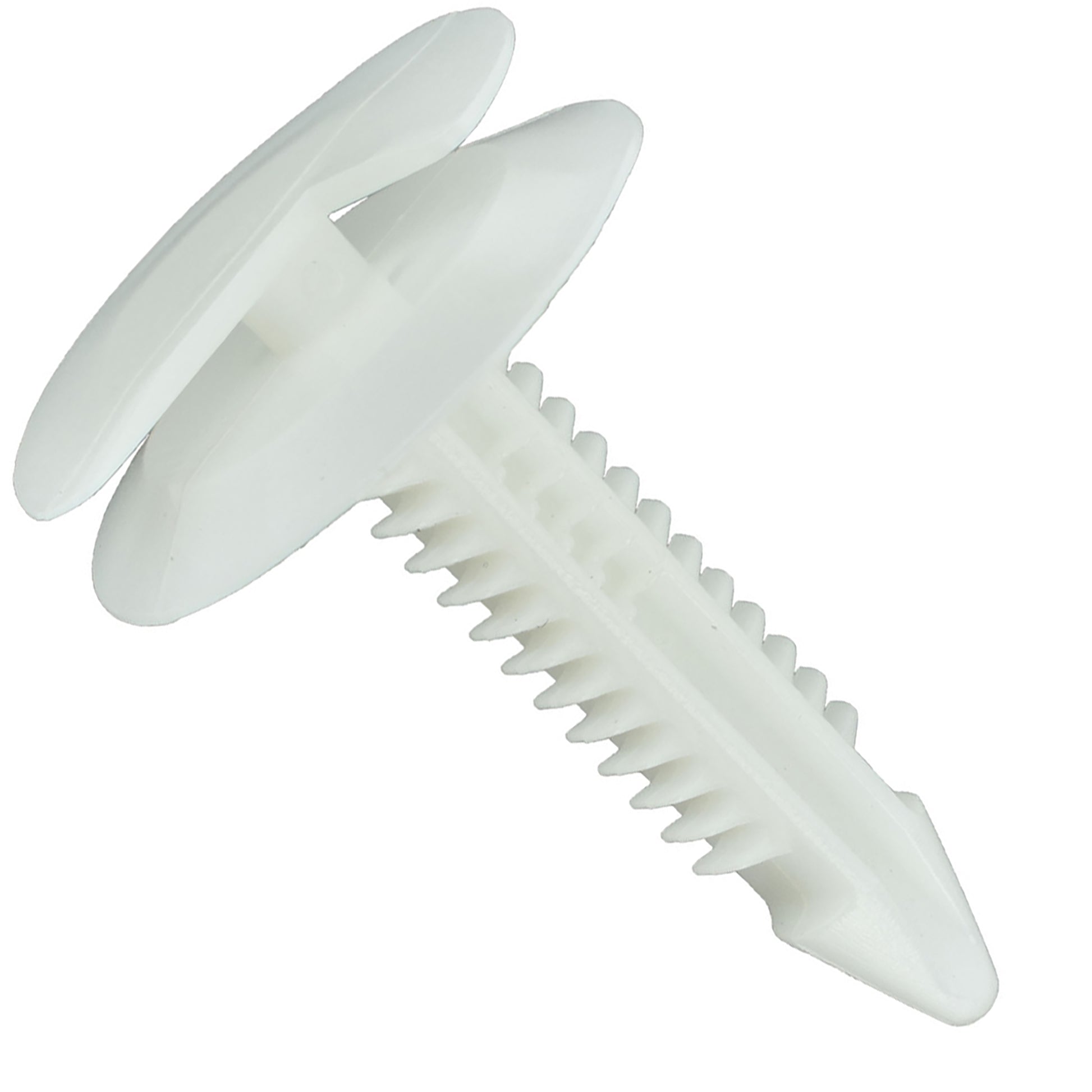 Natural Nylon Door Trim Panel Clip Retainer - 7 MM Hole 32 MM Stem 20 MM Head - 50 Pack