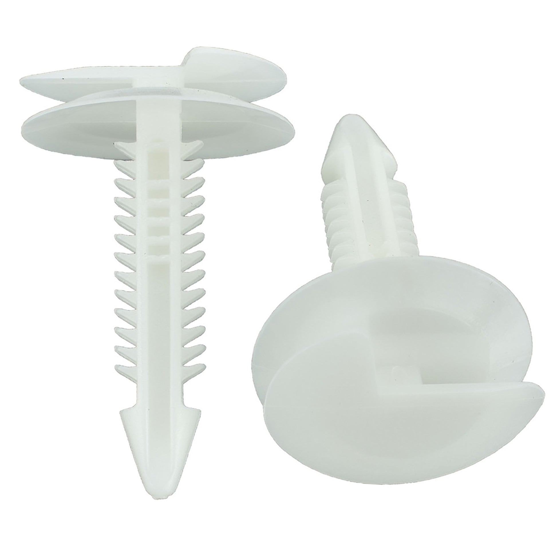 Natural Nylon Door Trim Panel Clip Retainer - 7 MM Hole 32 MM Stem 20 MM Head - 50 Pack
