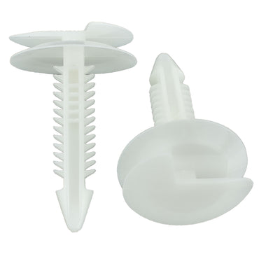 Natural Nylon Door Trim Panel Clip Retainer - 7 MM Hole 32 MM Stem 20 MM Head - 50 Pack