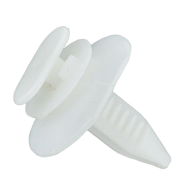 Natural Nylon Door Trim Panel Clip Retainer - 6.5 MM Hole 21 MM Stem - 25 Pack