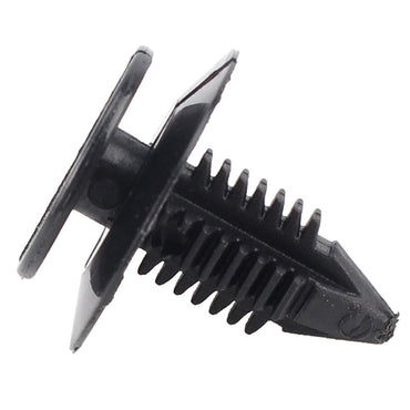 Black Nylon Door Trim Panel Clip Retainer - 7 MM Hole 18 MM Stem 13 MM Head - 25 Pack
