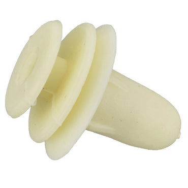 Natural Nylon Door Trim Panel Clip Retainer - 9 MM Hole 14 MM Stem 13 MM Head - 25 Pack