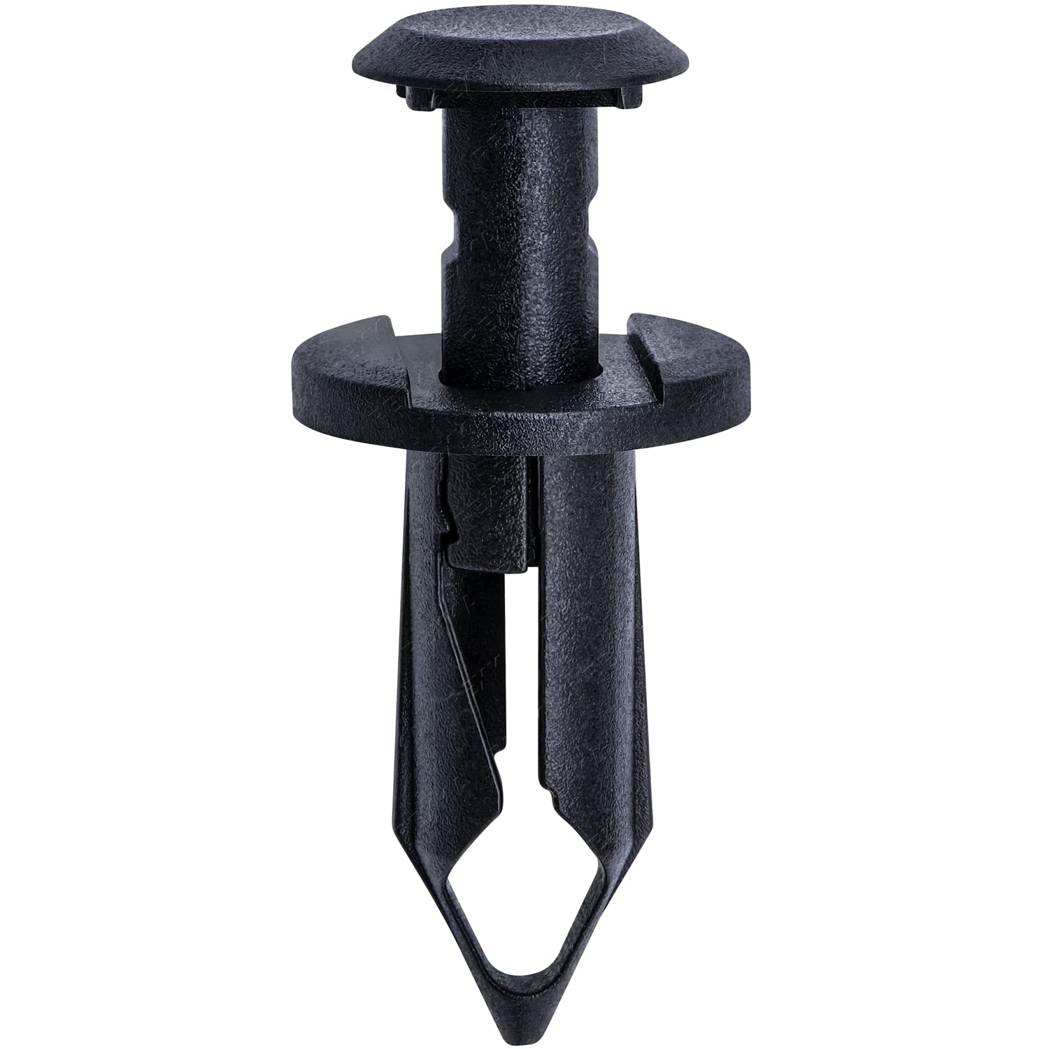 Black Nylon Rocker Panel Push Retainer Clips - 5/16