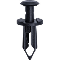 Black Nylon Rocker Panel Push Retainer Clips - 5/16" Hole - 20 MM Stem - 25 Pack