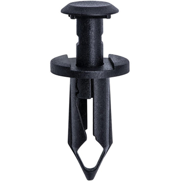 Black Nylon Rocker Panel Push Retainer Clips - 5/16" Hole - 20 MM Stem - 25 Pack