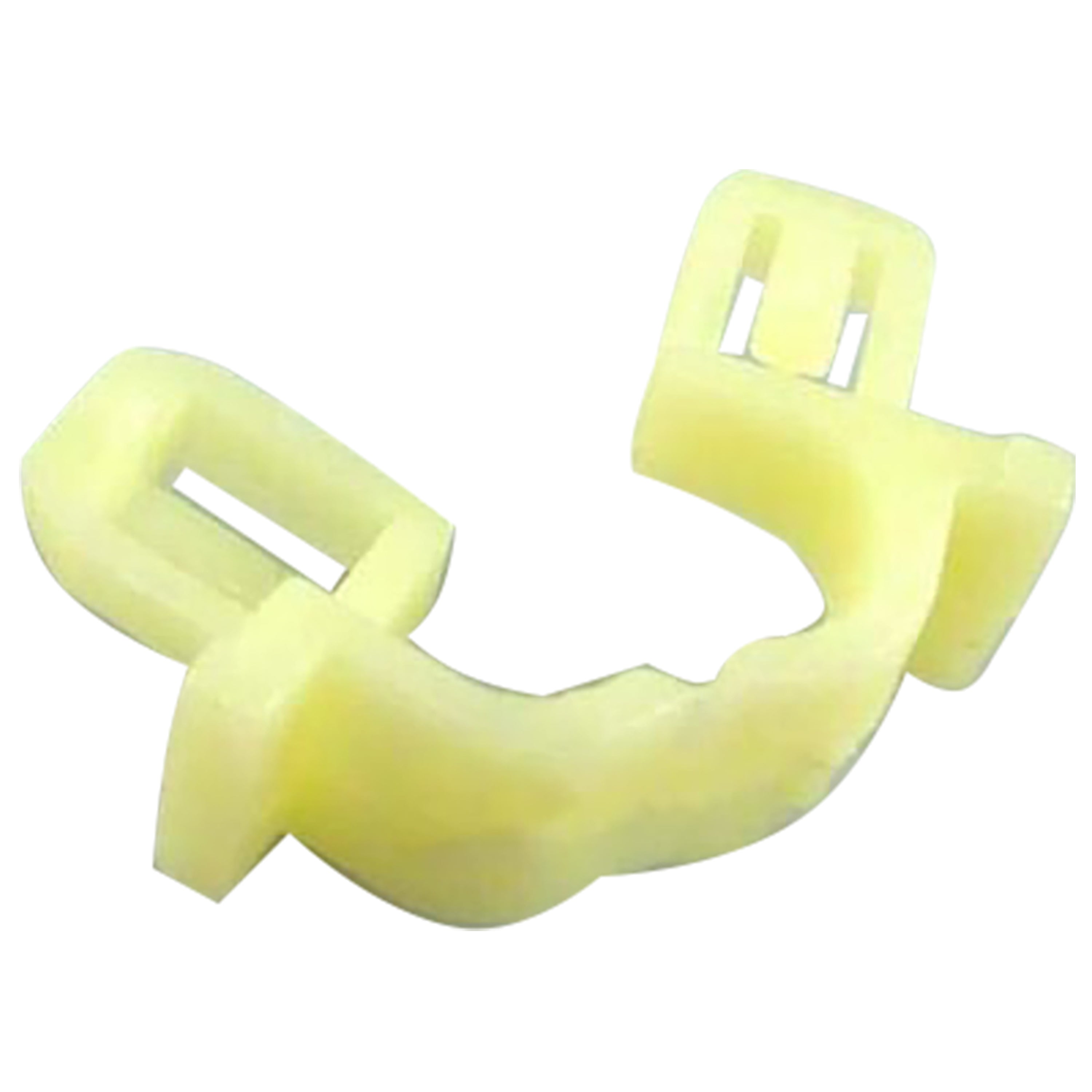 Natural Nylon Windshield Washer Hose Retainer Clips 9/32" Square Hol