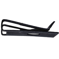 Black Long Speed "U" Nuts - #8 Screw Size - .025"-.150 Panel - 5/8" Hole to Edge - 100 Pack